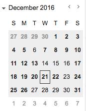 Getting through December 21